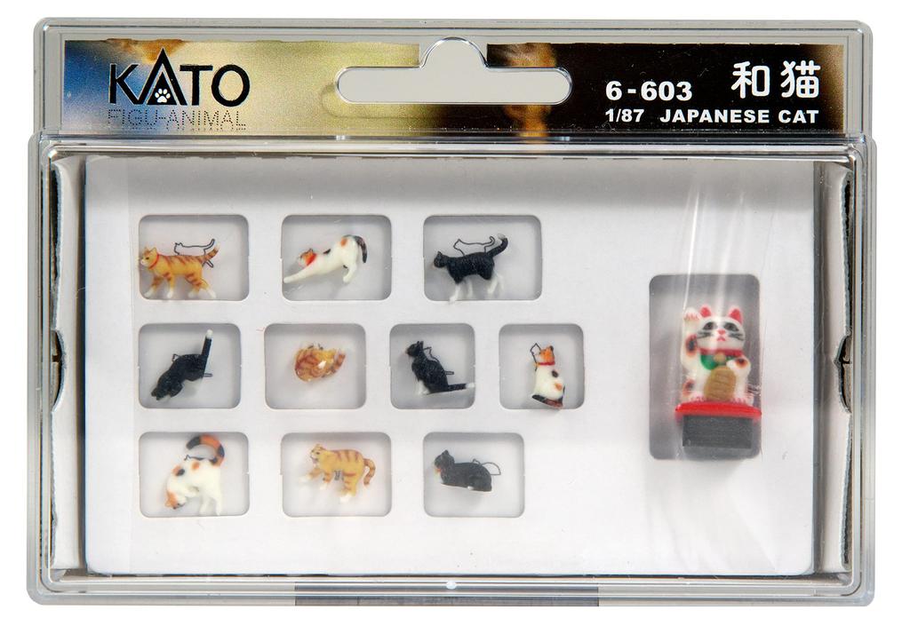 KATO HO Gauge Japanese Cat Railway Model Supplies 1/87 6-603