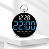 New Electronic Clock Multi Function Creative Clock Student Desktop Digital Clock Plug In Alarm Clock