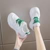 Daddy Shoes женские летние тонкие новые сетчатые дышащие универсальные белые повседневные кроссовки в гонконгском стиле с толстой подошвой