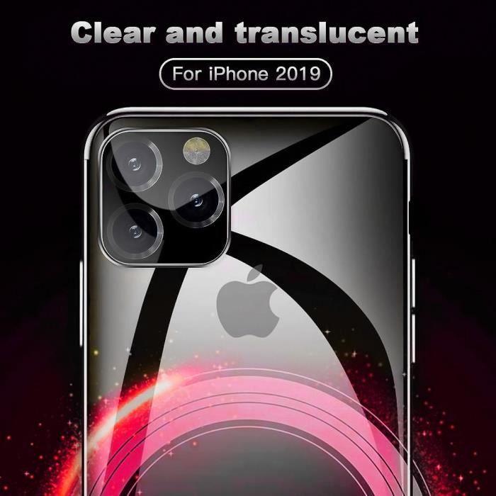 Case for iPhone 12 Pro Max - Chrome - Black - Shockproof - Flexible - Yellowing Resistant