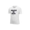 American Vintage Letter Logo Print Casual Short Sleeve T-Shirt Men T-Shirts White DJ3716-100