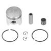 40mm Piston Pin  Kit Steel Alloy Stable Performance for 2 Stroke 49cc 50cc Moped Scooter Dirt 