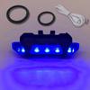 Bicycle Tail Lights USB Charging Night Riding Warning Light Suitable for Most Bikes