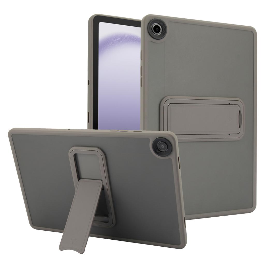 For Samsung Galaxy Tab A9+ Case with Kickstand TPU+PC Skin-Touch Tablet Cover