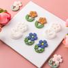 Clay Cutter Leaf Flower Shape Clay Earring Molds for Earrings Making Clay Earring Cutter Tool for Jewelry Making