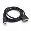 6 футов 1,8 м позолоченный Displayport Dp к Dvi-D мужской кабель-адаптер Hd 1080P