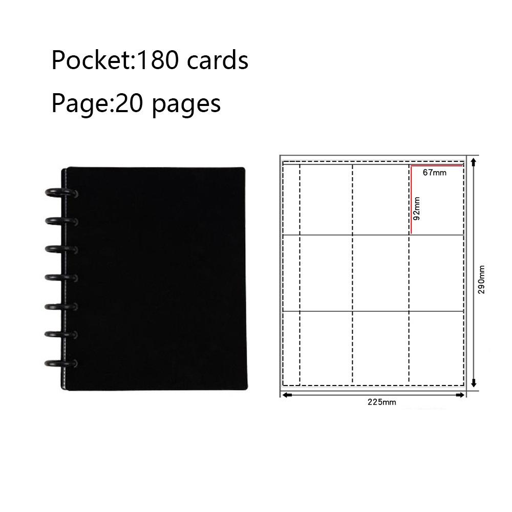 Multi-pockets Photo Album Kpop Loose-leaf Binder New Idol Cards Collect Book  Star Chaser