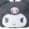 Sanrio Kuromi Pouch with Character Grand Prize 2nd 15 x 155 x 7 Character 325686 Face-Shaped Window, Winner, Edition, cm,