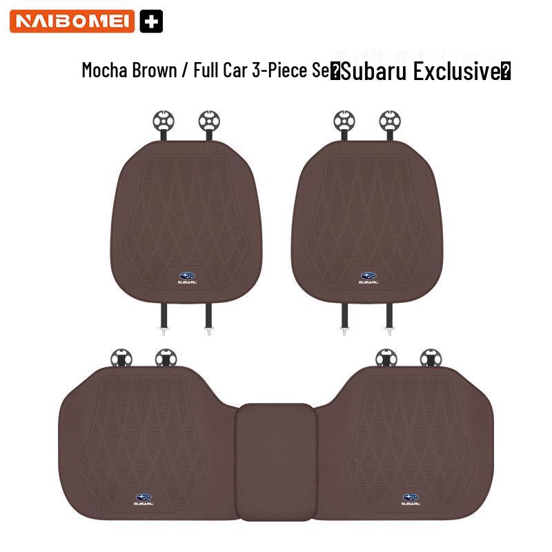 Кожаные чехлы на сиденья для Subaru XV, Forester и Outback - Передний и задний ряды