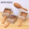 Natural Bamboo Scalp Massage Air Cushion Comb Set