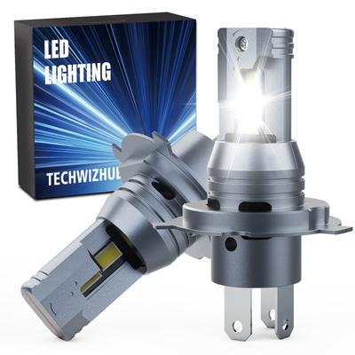 2 шт. Светодиодные лампы H11 для фар на 600% ярче, беспроводные лампы для фар, 24000 лм, мини-лампы для фар, безвентиляторный комплект автомобильных ламп, дальний/ближний свет