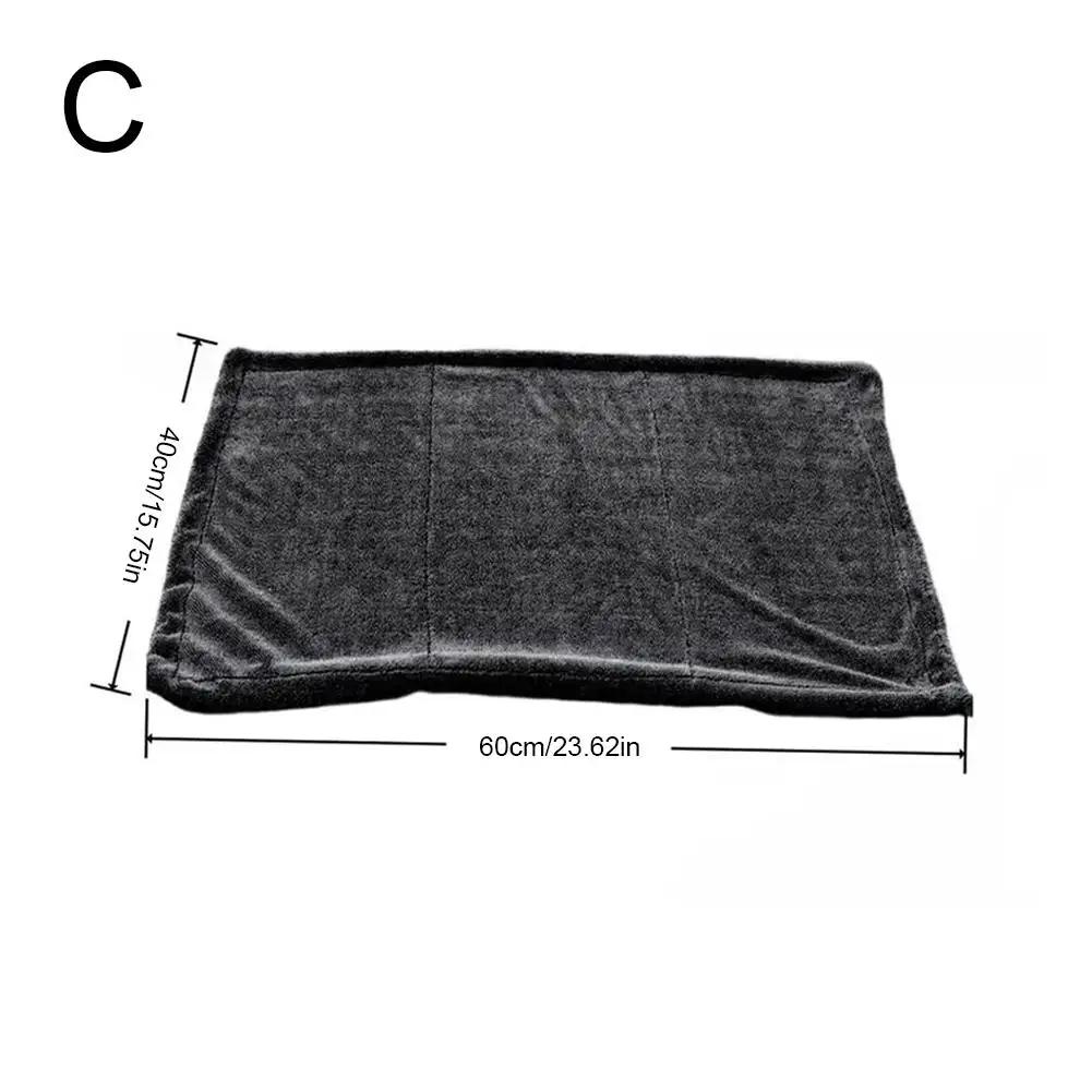 Car Towel Car Cleaning Towel Double-Sided Thicken Ultra Wash Washing Car Towel Cloth Cleaning Drying Accessories Absorbent E8J1