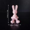 Милый Держатель для Телефона в Виде Кролика, 3D Печатное Украшение, Мягкое и Милое Украшение, Устойчивая и Нескользящая Подставка для Мобильных Телефонов
