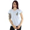 Marvel Womens/Ladies Captain America Faux Pocket Cotton T-Shirt