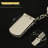Creative Rotating Metal Mini Phone Keychain Pendant Toy, 4cm