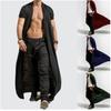 Men's Mature Long Trench Coat