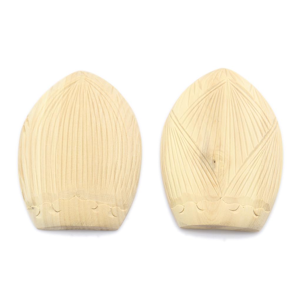 Special Buddhist Statue Kishimojin Incense Holder Buddha Guardian Deity for Safe Childbirth and Safe Childbirth Width Boxwood Wood Carving 17575