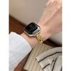Калейдоскоп Медный Циркон Металлический Ремешок Для Apple Watch Ultra 49/46/45/44/42/41/40/38мм, Модный Металлический Браслет Наручный Ремешок Серия 10 9 8 7 6 SE