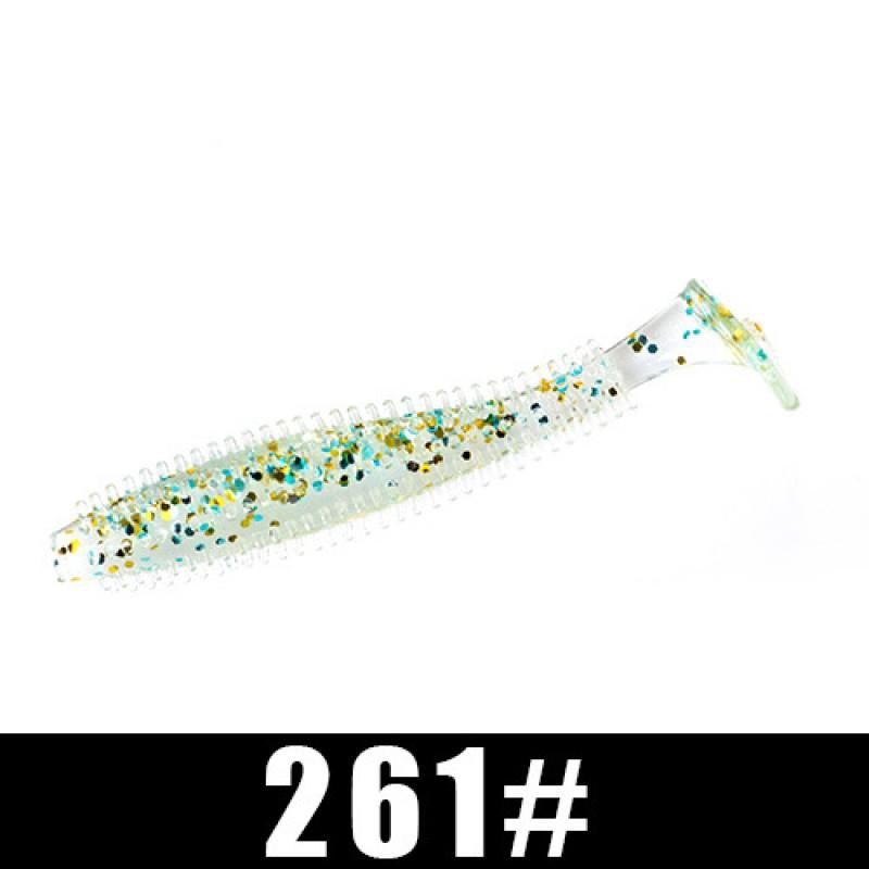 FTK Soft Plastic Jerkbaits Bass Pike Perch With Realistic Scent Tail Action 120mm 90mm