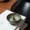 Zen Style Incense Stick Burner Round Agarwood Tray Spiritual Practice Incense Holder  Yoga