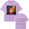 Rock Band Radiohead in Rainbows Album Merch T-shirt Men Women Clothing Y2k Fashion T-shirts Summer Casual Loose Cotton T Shirts