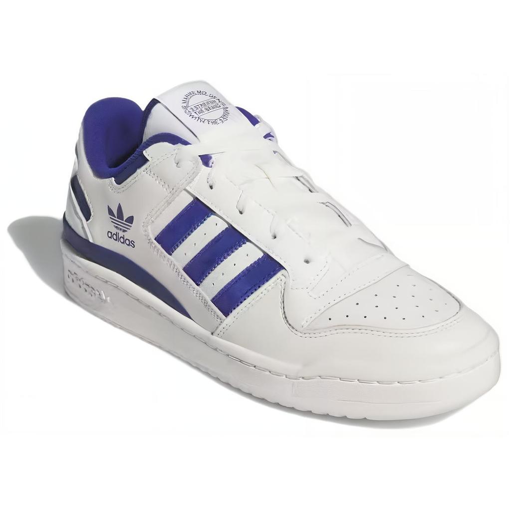 Adidas Forum Low CL White Victory Blue Мужские кроссовки Cloud-White IG3777