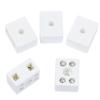 5Pcs 2 Postion 5 Hole Ceramic Wiring Terminal Block High Frequency Porcelain Dua