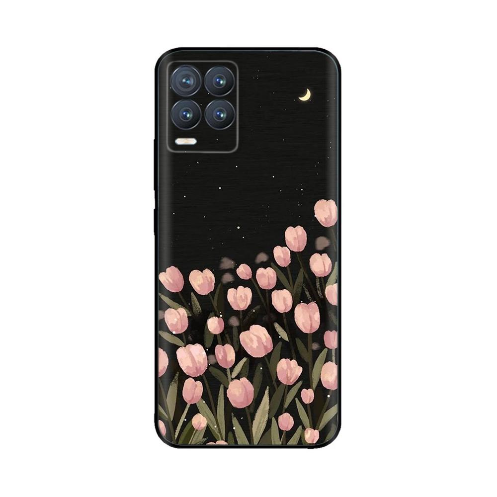Чехол для Realme 8 Милый Мультяшный Расписной Силиконовый Задний Чехол для Realme 8 Pro 8i Realme8 4G RMX3085 Мягкий ТПУ Чехол для Телефона Coque Etui