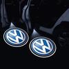Для VW Volkswagen Jetta MK5 Golf 2 шт. Светодиодная эмблема на дверь автомобиля Лампа приветствия Беспроводной лазерный проектор Для VW Volkswagen Golf Pol