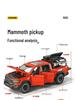 Dodge Tyrannosaurus Mammoth 1/32 Сплав Модель Внедорожника Игрушка Украшение