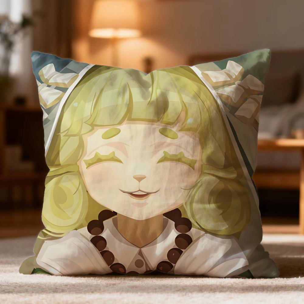 Популярная наволочка D-DDislyte Cushion Cover Мягкая Стирающаяся Многоцелевая для Дивана Кровати Путешествий Офиса