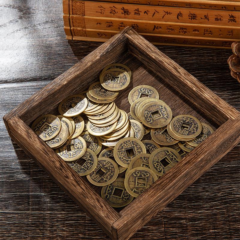 5Pcs Chinese Fortune Coins Feng Shui I-Ching Coins Chinese Good Luck Coins