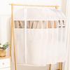 TITIROBA Clothing and Made of Thick and with Clear Window and Ideal for Storing and Coats PEVA Durable 6 White Covers, Dustproof, Insect-Proof,