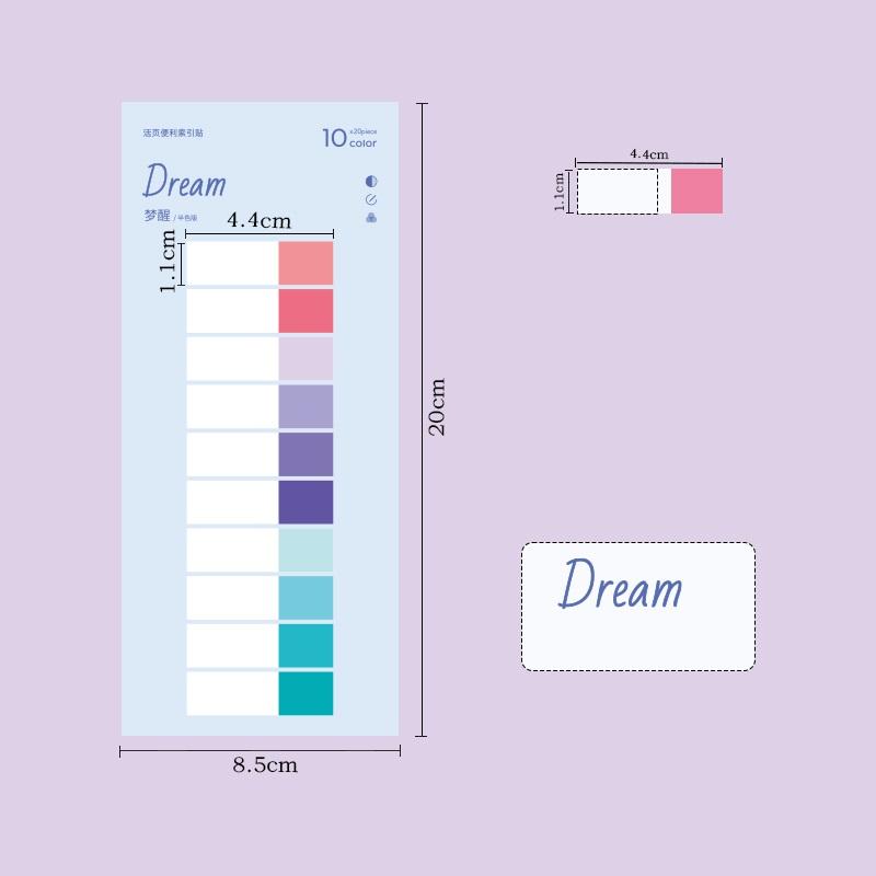 1 шт. романтический цветной блокнот для заметок для домашних животных, липкие заметки 14 см, линейка, индексные наклейки, книжный маркер, офисная школа