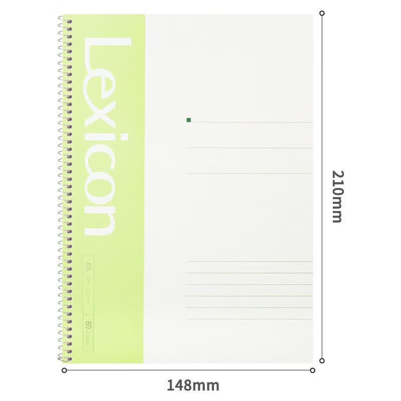 Deli 7685 A5 Spiral Notebook