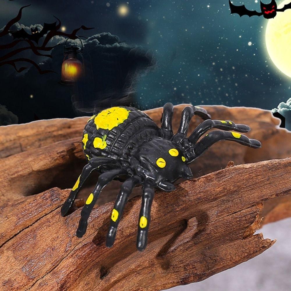 10pcs Resin Miniature Ornaments Halloween Desktop Figurines Cute Village Accessories Home Bar Decor