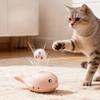 Новая электрическая игрушка для кошек, Маленький кит, плавающий шар, интерактивное саморазвлечение и вентилятор от скуки, плавающий выдувной шар, товары для кошек