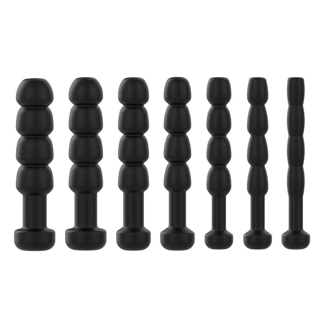 Заводские продажи Силиконовая пробка для пениса Уретральные игрушки для мужчин Палочка для лошадиного глаза Уретральный зонд Катетер для дилатации уретры Секс-шоп