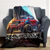 1pc Raptor Truck Blanket Lightweight Flannel Blanket Throw Blanket For Sofa, Bed, Travel, Camping, Livingroom, Office, Couch
