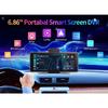 Imagebon H686 Pro 2K+1080P Dual Lens AI Voice Control Car DVR Wireless Carplay & Android Auto ADAS Dashcam Wifi FM AUX Speaker