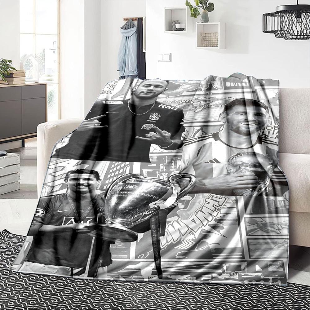 Legends Made Not Born printed flannel breathable and warm blanket, a stylish home gift, suitable for home, office and bedspread use. 15a14