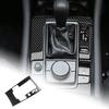 AIRSPEED Специальный аксессуар для Mazda 3 Детали интерьера из углеродного волокна Панель рычага переключения передач автомобиля Накладка Декоративная отделка Стойкая к пятнам Внутренняя лента для автомобиля