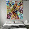 Dragon Ball Wall Tapestry Aesthetic Wall Hanging Printed Fabric Blanket Decorative Tapestries for Bedroom Living Room Home Decor