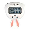 Digital Kitchen Timer Cute Bunny Magnetic   Easy   Clear Alarm Cooking Timer for Family School  