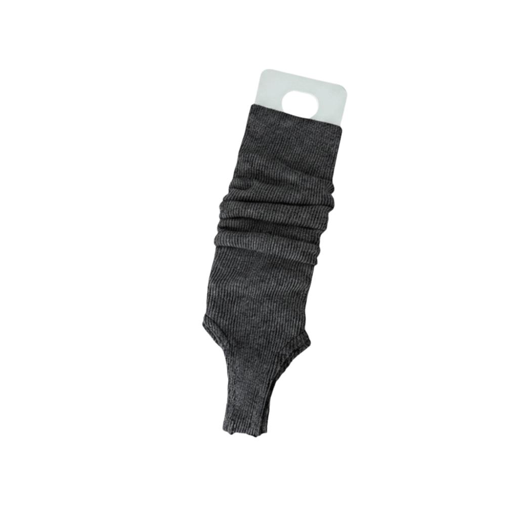 New Fashion Solid Color Knitted Leg Warmers Breathable Plain Mid-Calf Socks Harajuku Crew Socks Dance