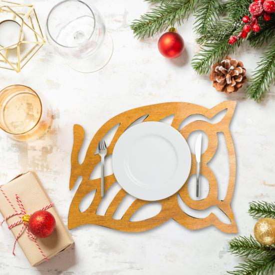 Подставки под горячее, Термоизолированные подставки, Экологически чистые, Толстое дерево, Устойчивые к выцветанию, Кухонный коврик, Ресторан, Офис