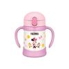 Термос Детская Соломенная Кружка FHV-250DS Светло-Розовый С 9 месяцев