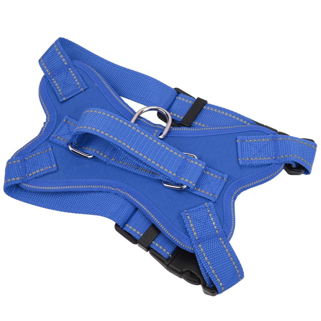 Dog Harness Multifunctional Reflective Adjustable Oxford Cloth Pet Saddle Harness for Dogs Pets