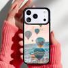 Чехол для телефона с рисунком воздушного шара для iPhone 17 16 15 14 13 Pro Max Задняя крышка для 12 11 Pro Coque