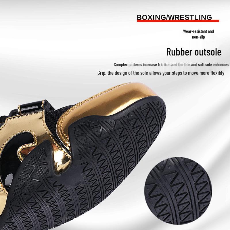 Профессиональные боксерки и борцовки с высоким верхом - Дышащие, Нескользящие для мужчин и женщин